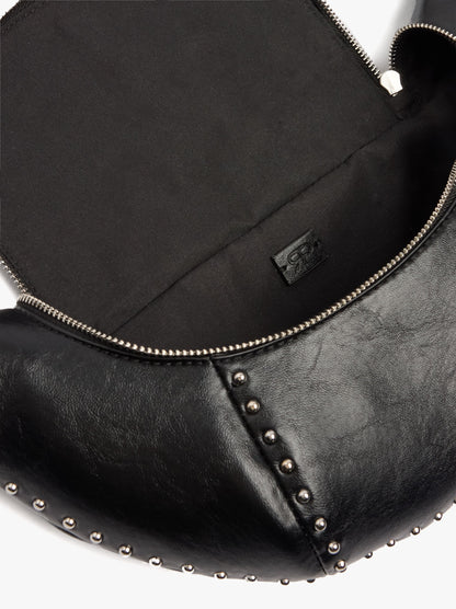 Oval Bum Bag With Studs