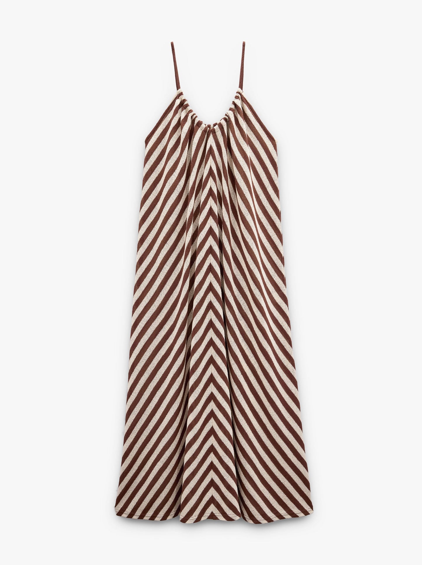 Striped Dress With Straps