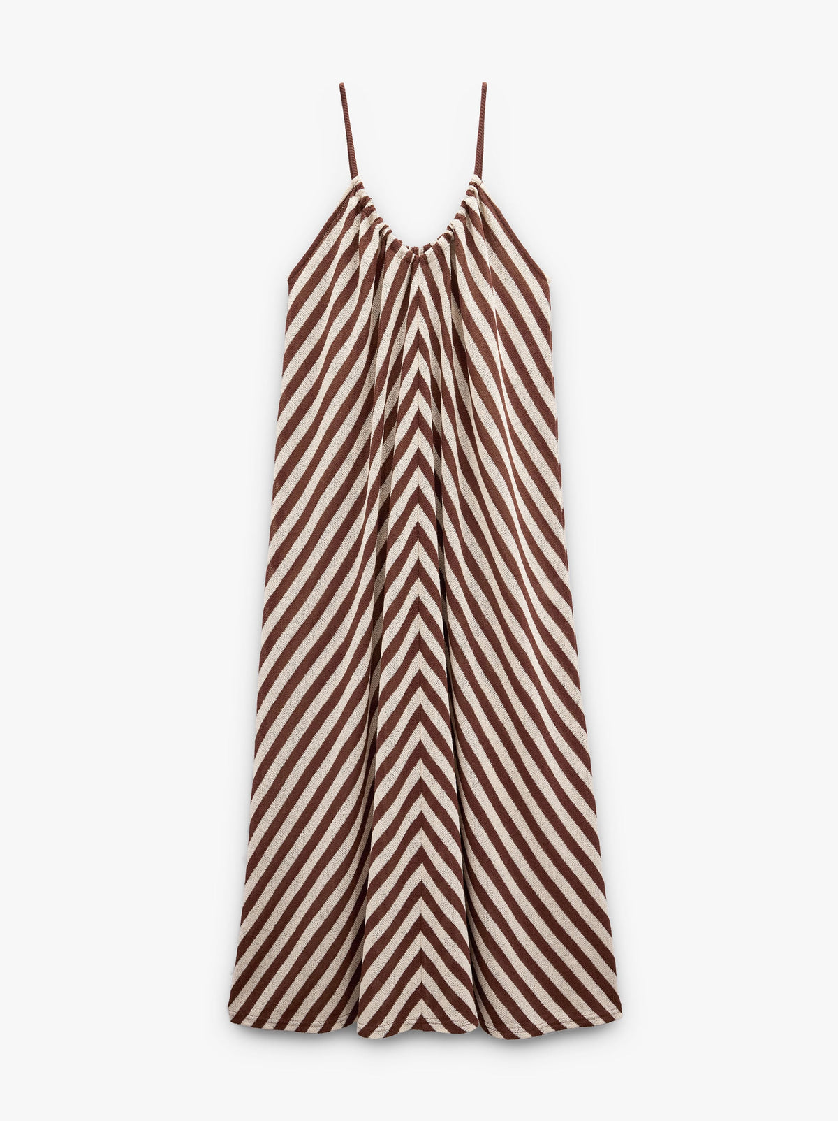 Striped Dress With Straps