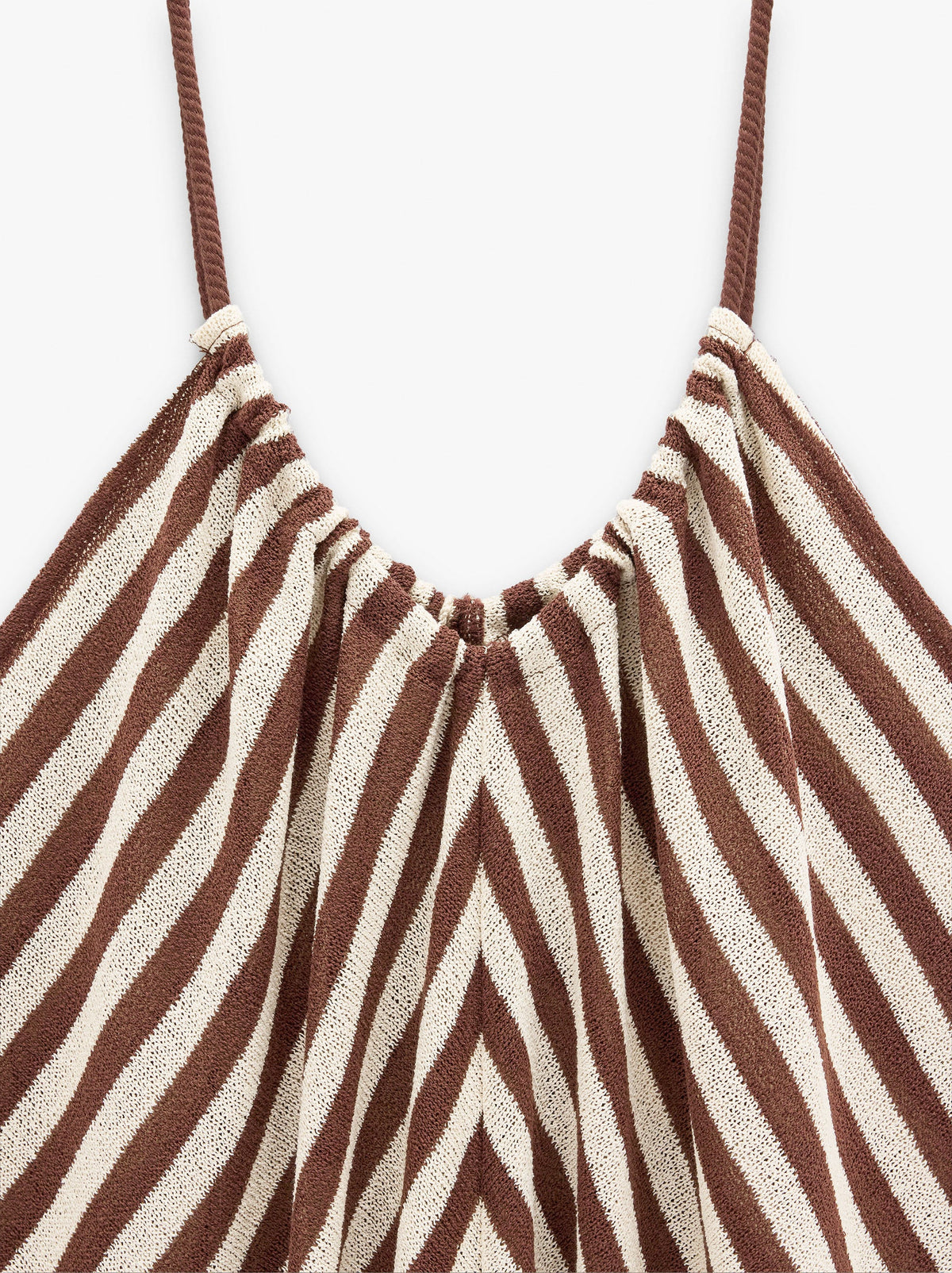 Striped Dress With Straps
