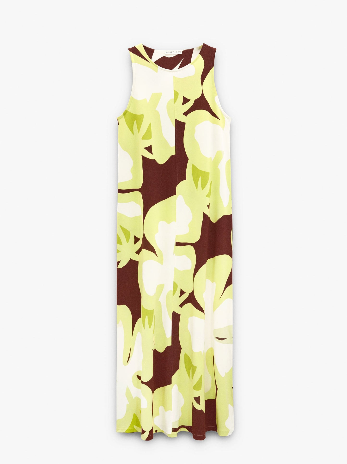 Long Printed Floral Dress