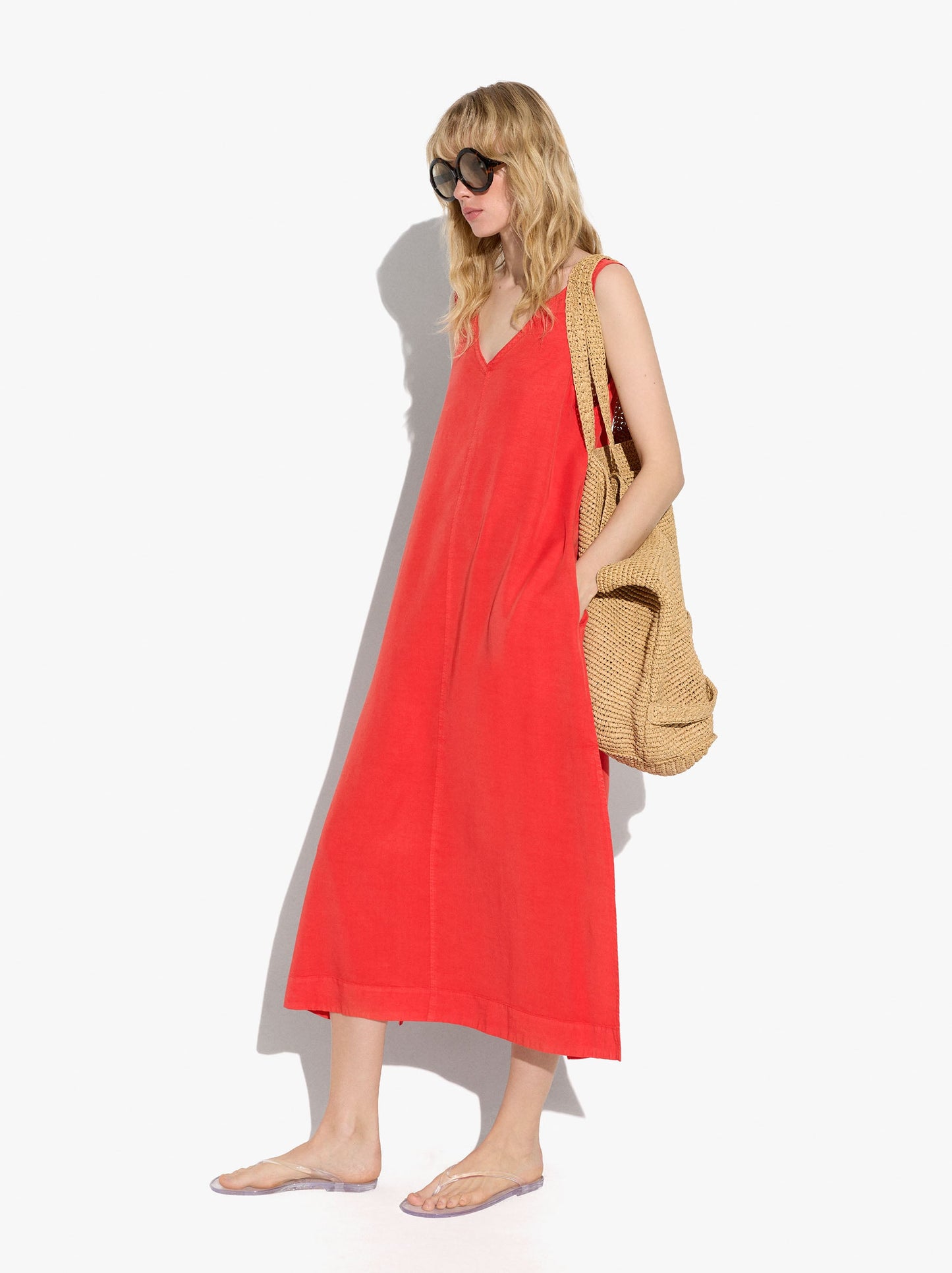 Flowy Dress 100% Lyocell