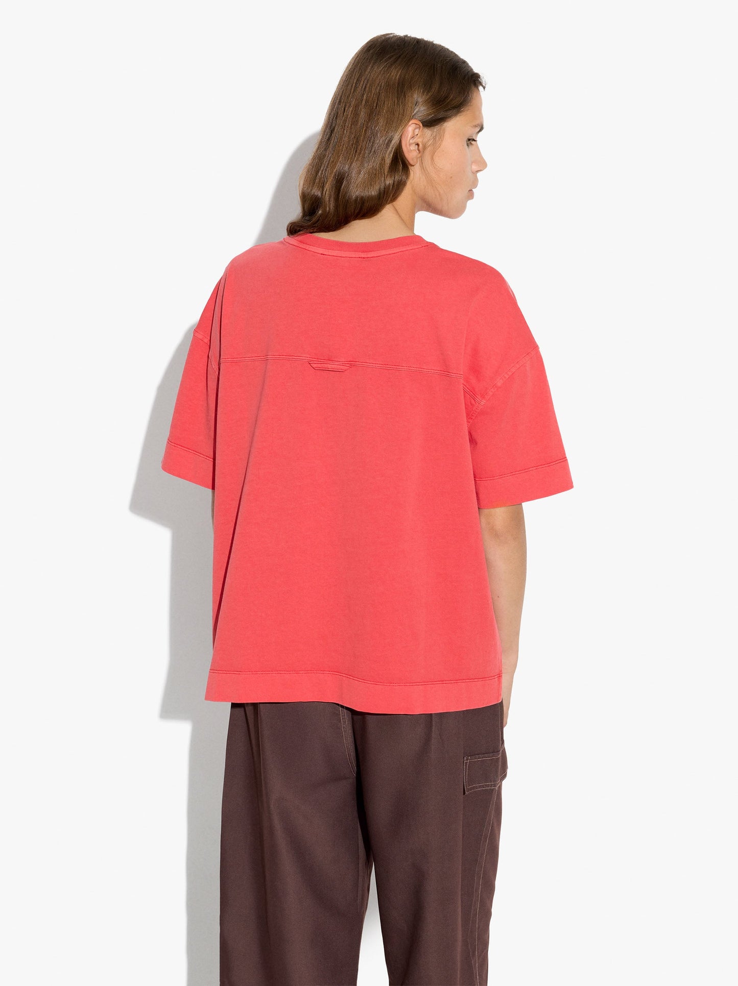 Plain Cotton T-Shirt With Pocket