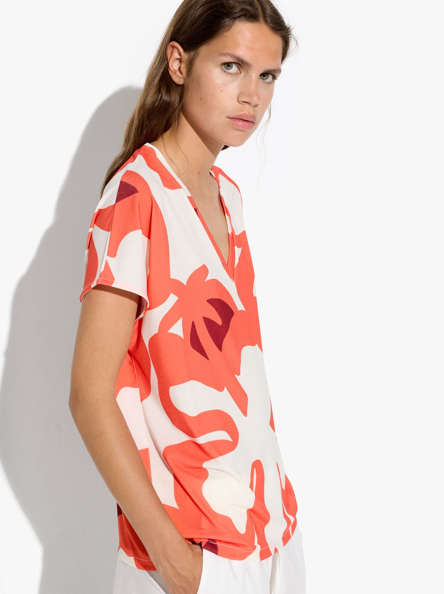 Printed Floral T-Shirt