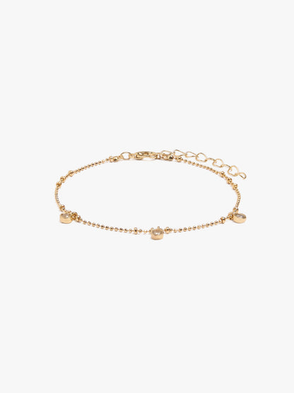 Fine Bracelet With Zirconia