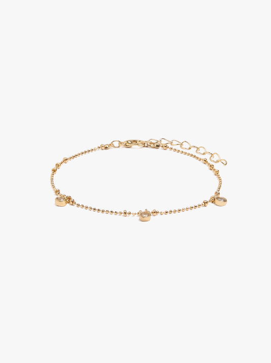 Fine Bracelet With Zirconia