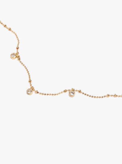 Fine Bracelet With Zirconia