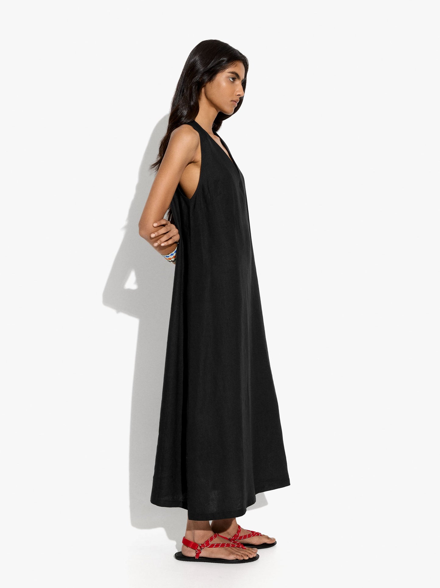 Halter Dress 100% Linen