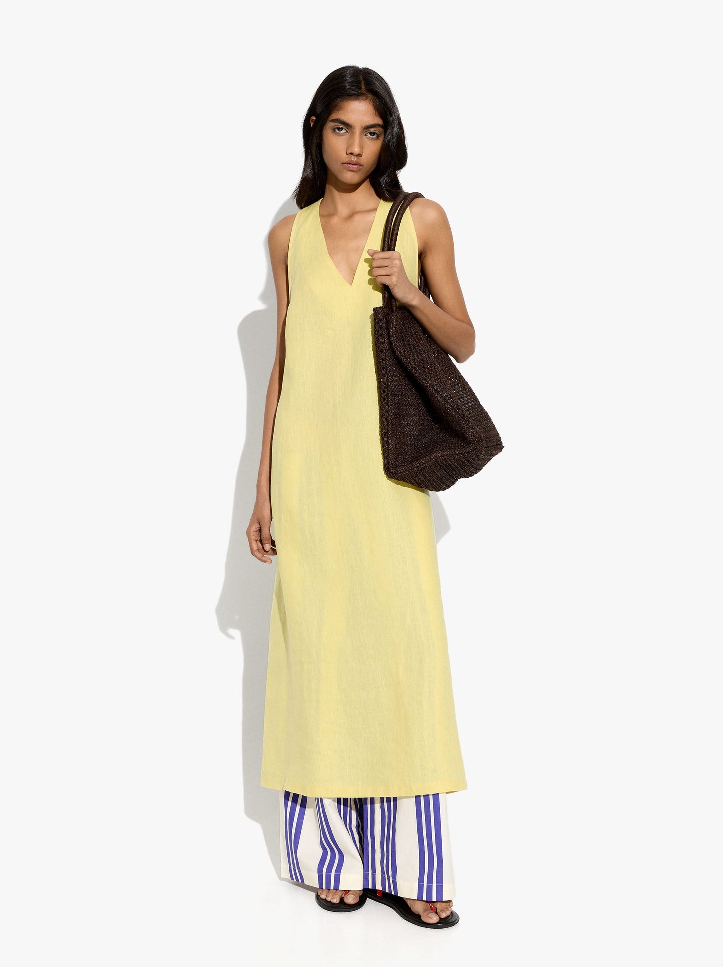 Halter Dress 100% Linen