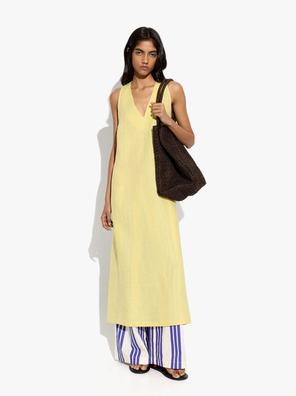 Halter Dress 100% Linen