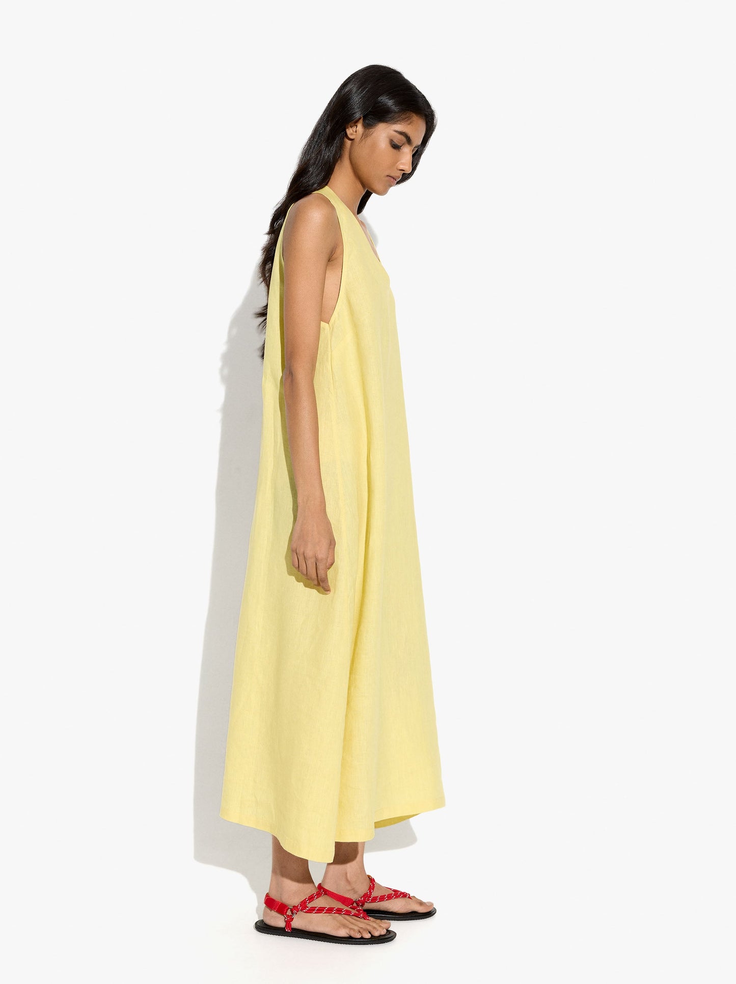 Halter Dress 100% Linen