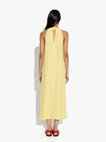 Halter Dress 100% Linen