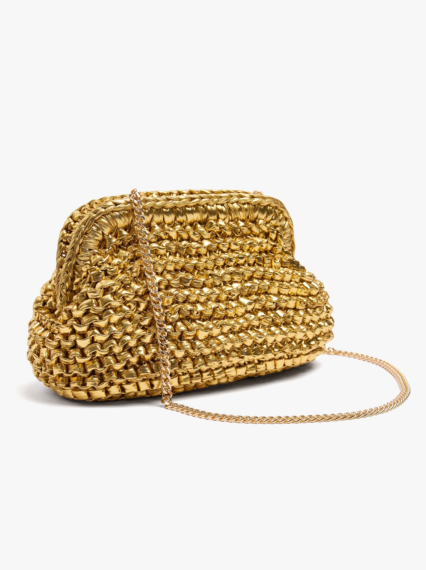 Metallic Party Clutch