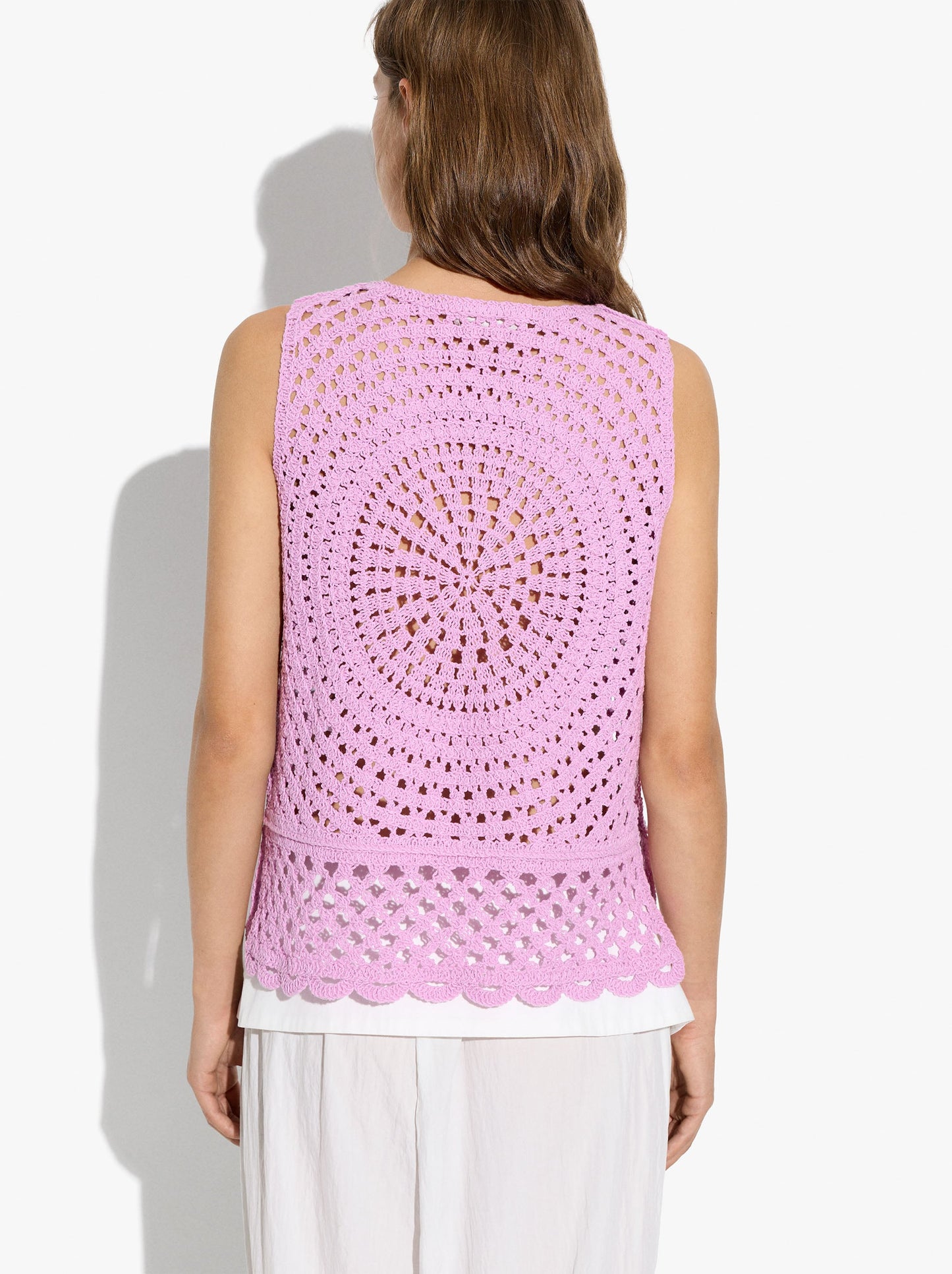 Crochet Top With 100% Cotton