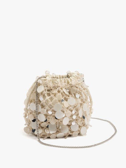 Party Bag Braided With Sequins