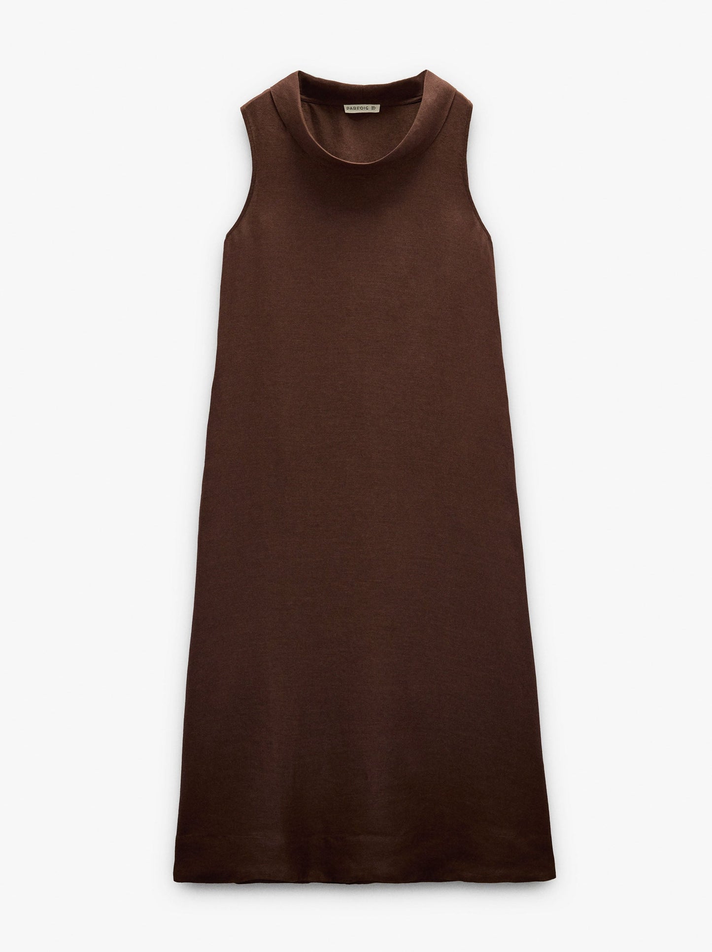 Plain Long Dress 100% Linen