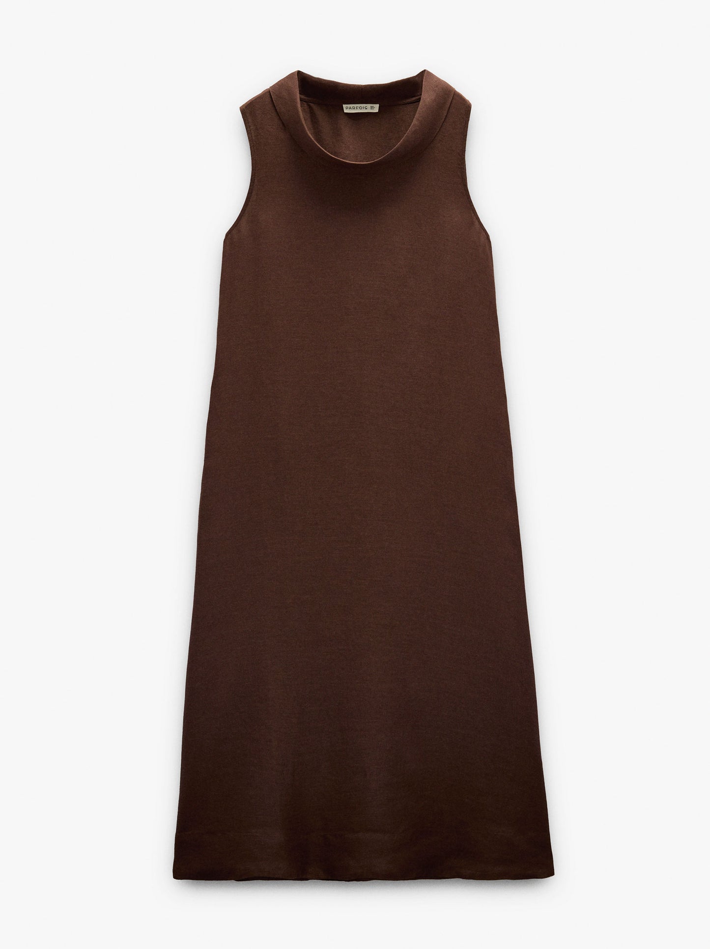 Plain Long Dress 100% Linen