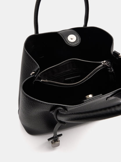 Tote Bag With Texture And Hanging