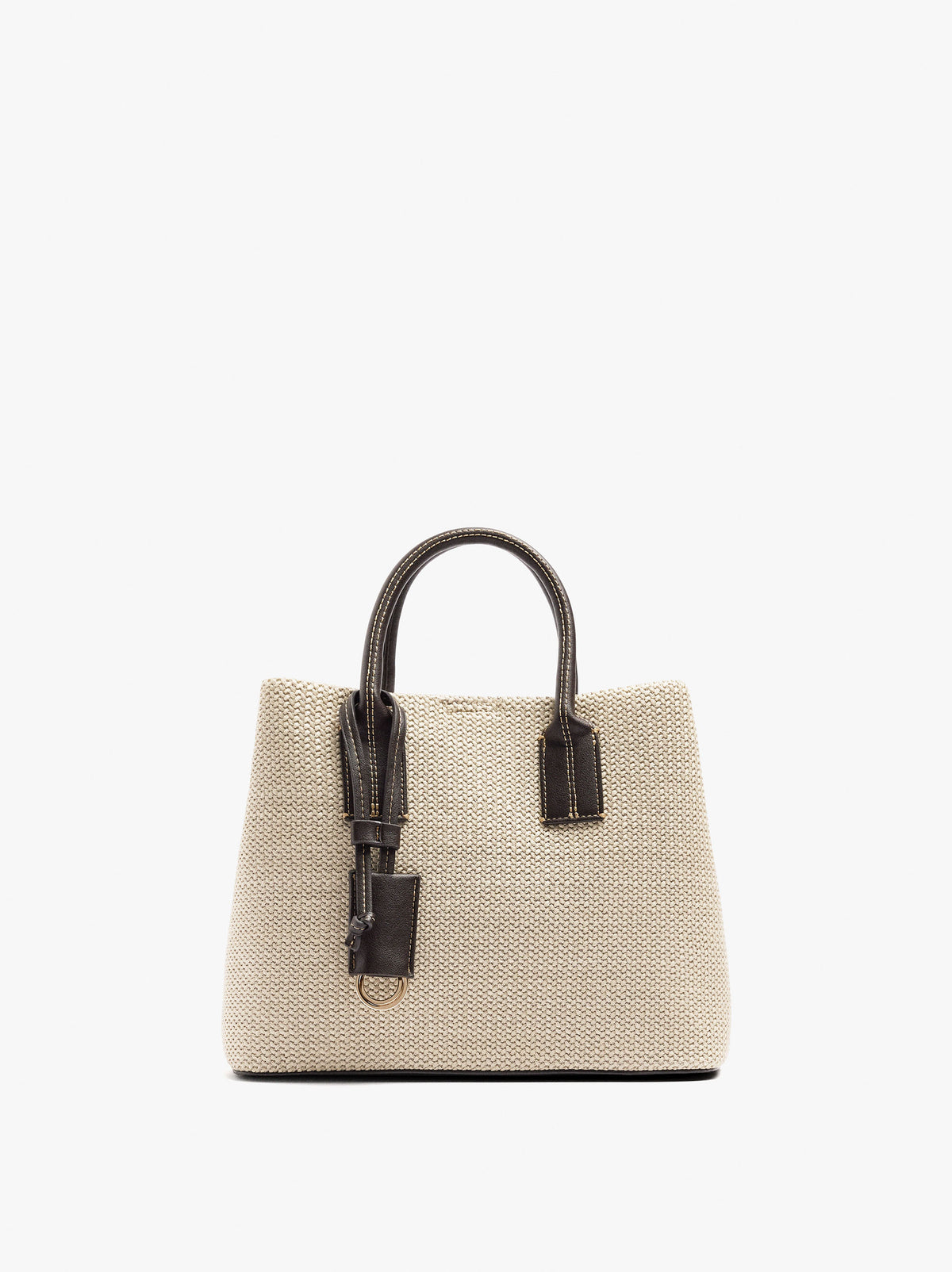 Tote Bag Paper Straw With Pendant