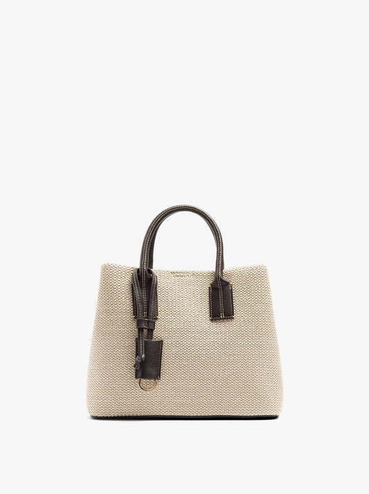 Tote Bag Paper Straw With Pendant