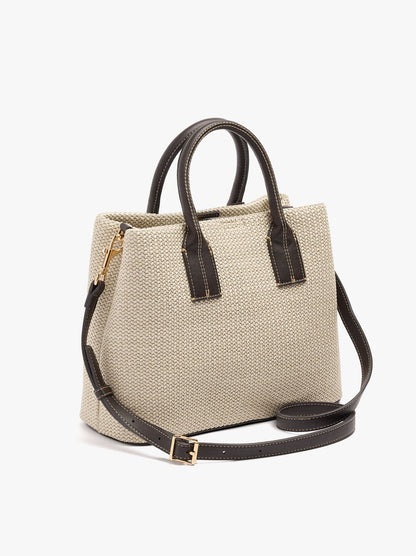 Tote Bag Paper Straw With Pendant