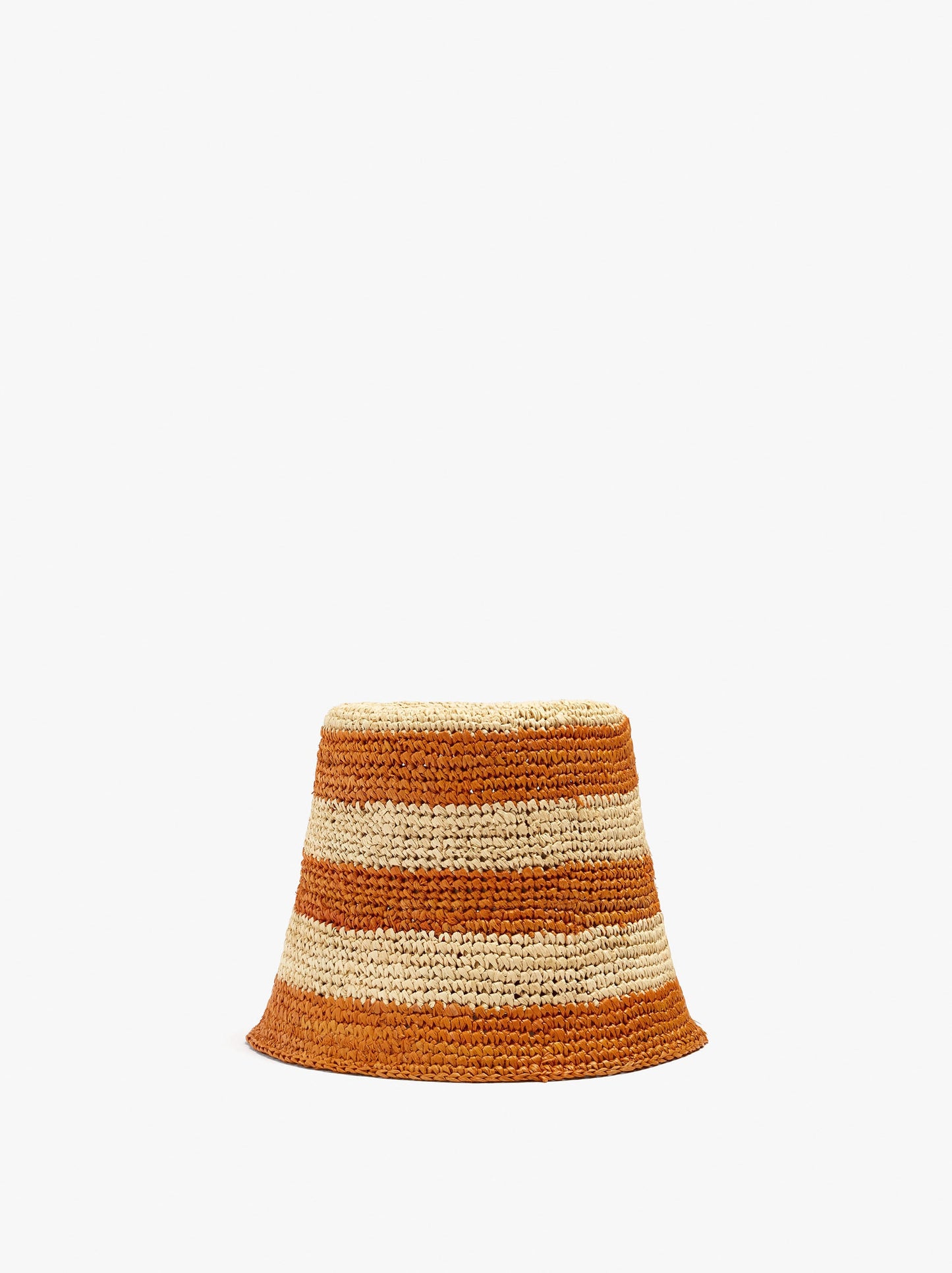 Bucket Hat With Rich Straw
