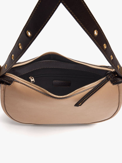 Structured Plain Crossbody Bag
