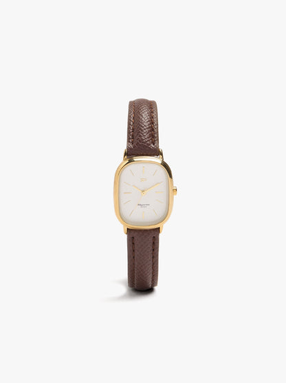 Oval Watch Bracelet With Texture