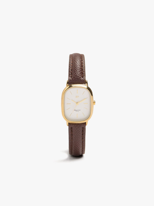 Oval Watch Bracelet With Texture