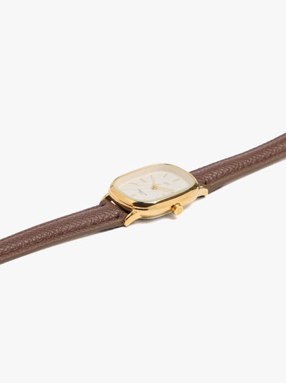 Oval Watch Bracelet With Texture
