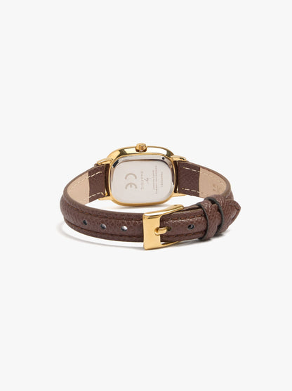 Oval Watch Bracelet With Texture