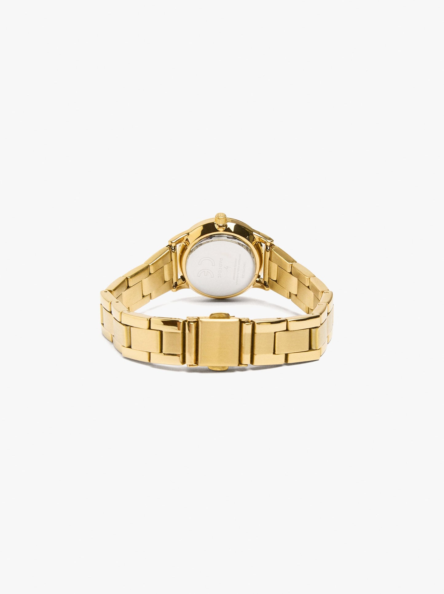 Round Watch With Stainless Steel Bracelet
