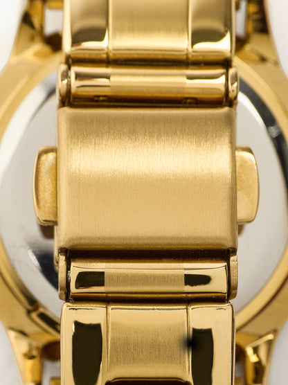 Round Watch With Stainless Steel Bracelet