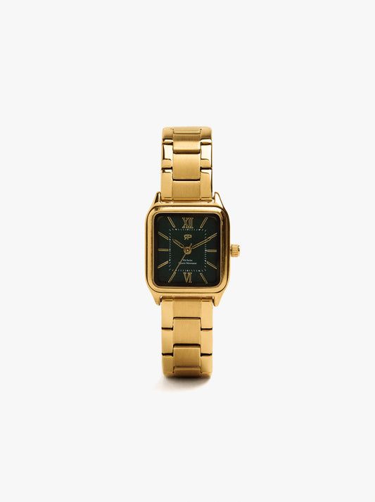 Square Watch With Stainless Steel Strap