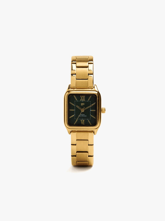Square Watch With Stainless Steel Strap