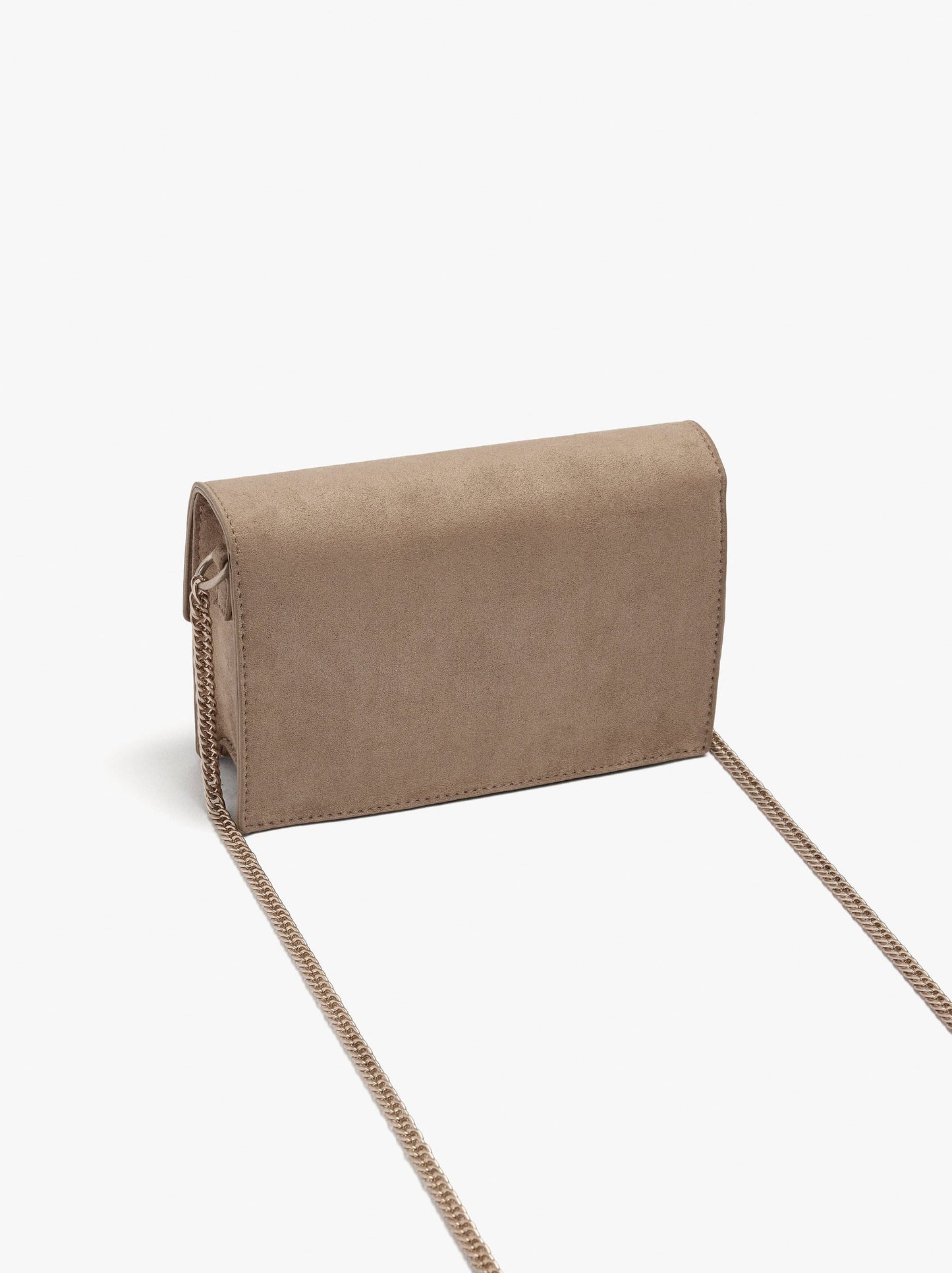 Crossbody Bag With Leather-Effect Flap