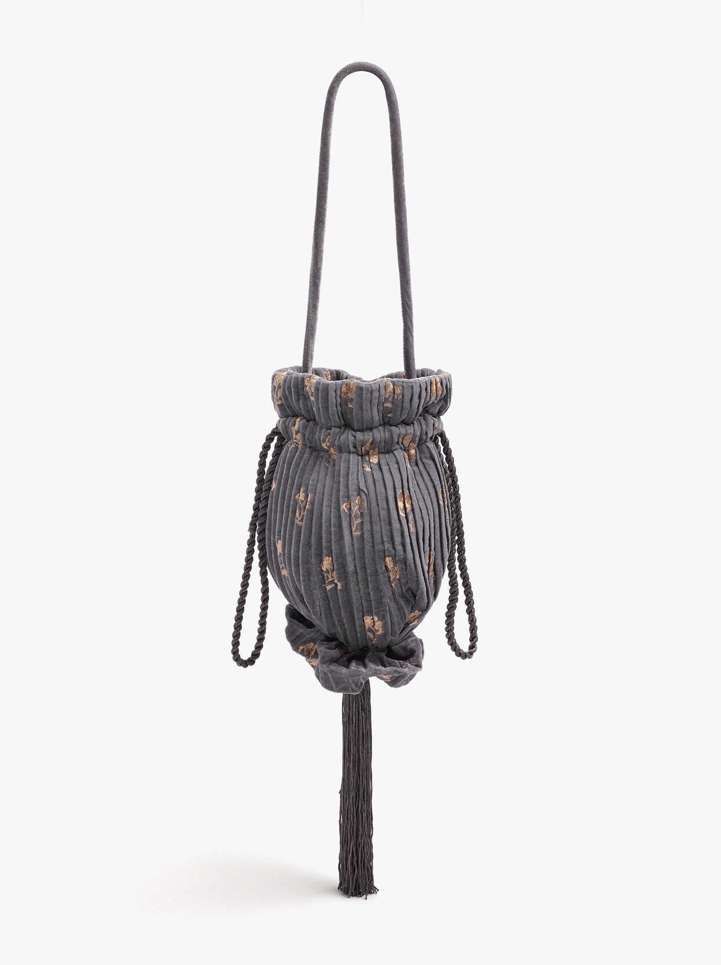 Pleated Velvet Party Bag