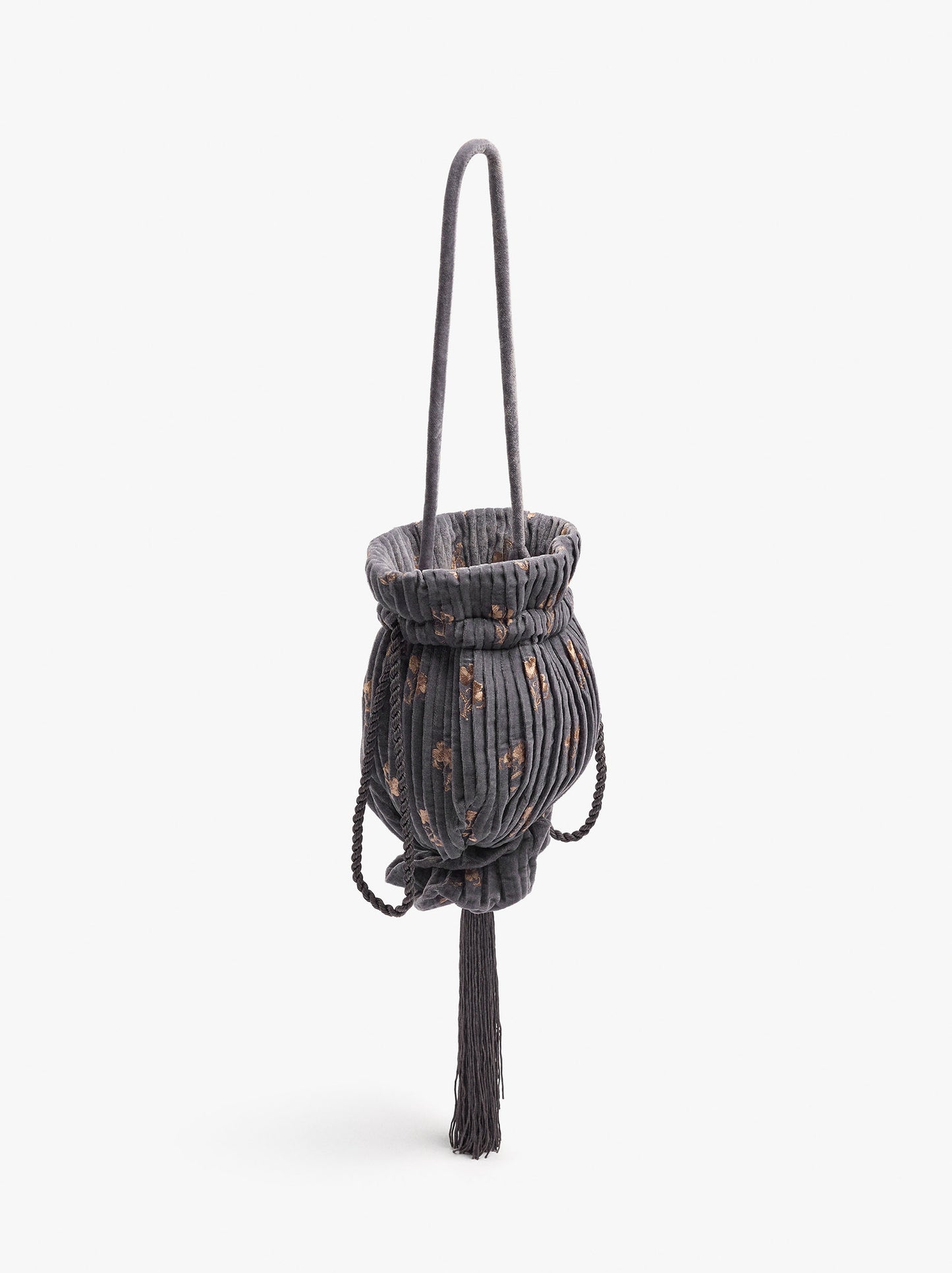 Pleated Velvet Party Bag