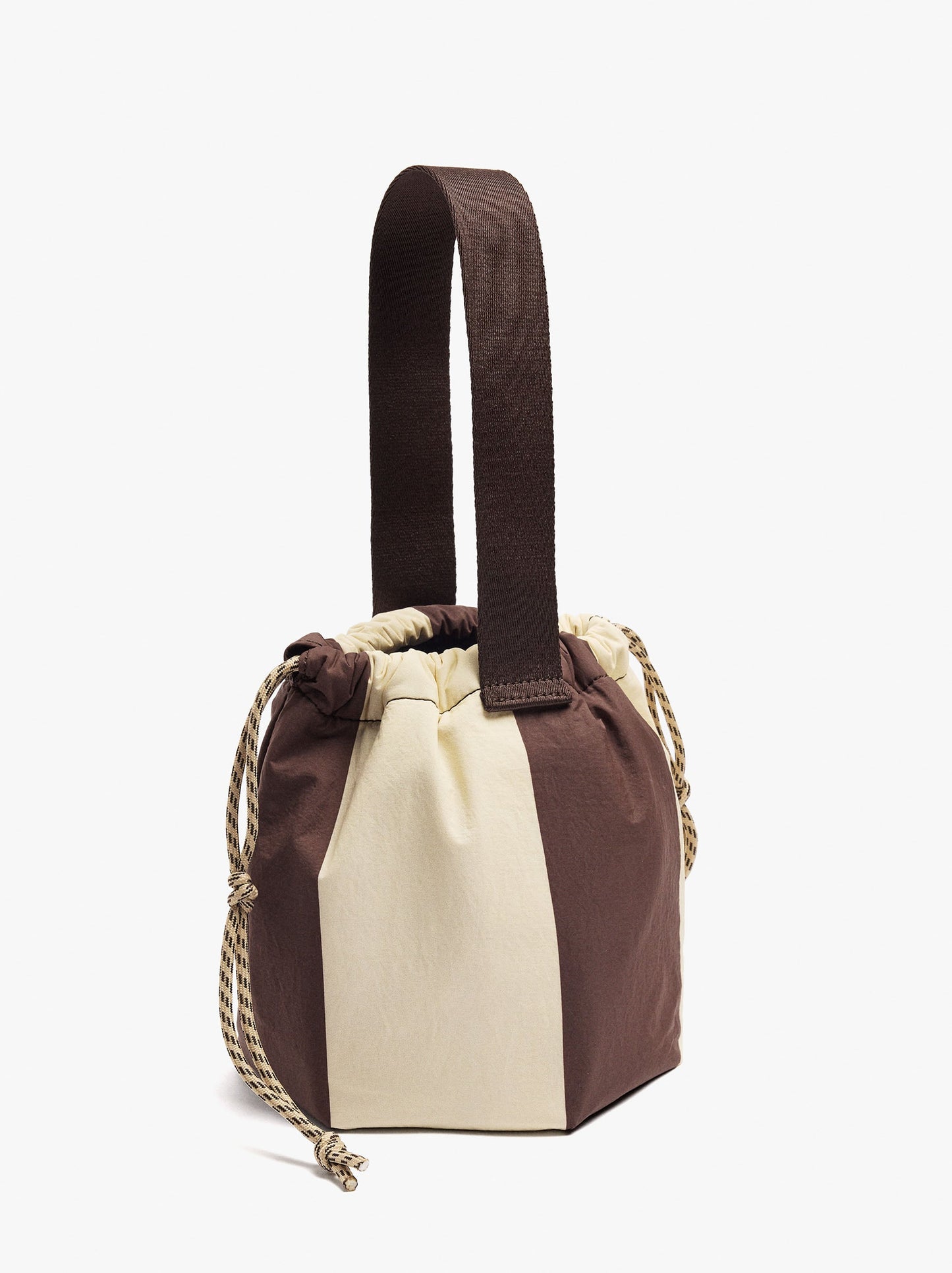 Multi-Purpose Nylon Pouch With Stripes