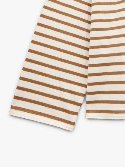 Cotton T-Shirt With Stripes