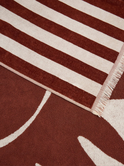 Printed Beach Towel 100% Cotton