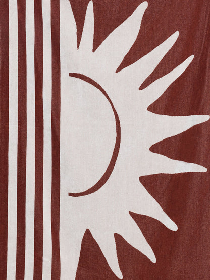 Printed Beach Towel 100% Cotton