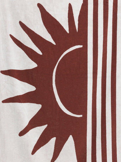 Printed Beach Towel 100% Cotton