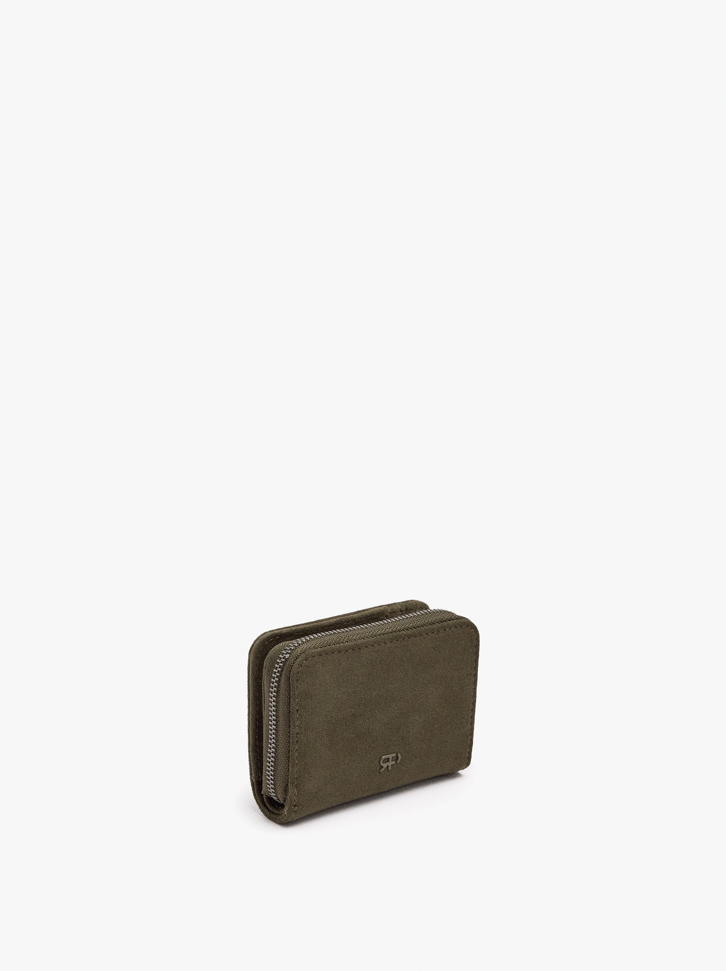 Basic Leather-Effect Wallet With Studs