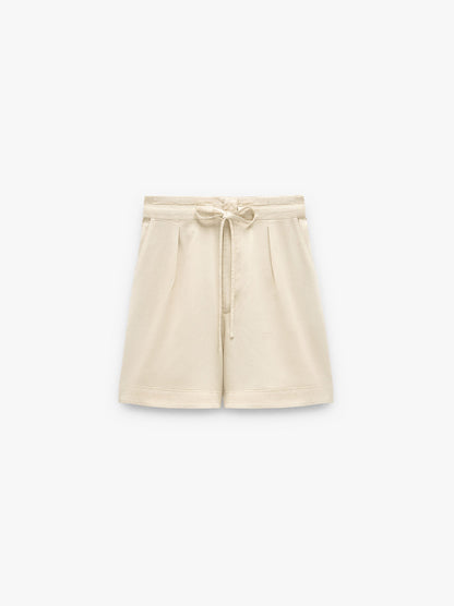 Fluid Shorts With Pockets 100% Lyocell