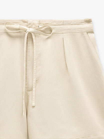 Fluid Shorts With Pockets 100% Lyocell