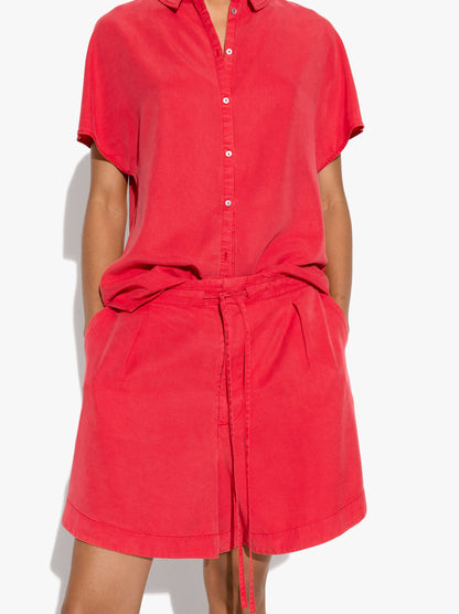 Fluid Shorts With Pockets 100% Lyocell