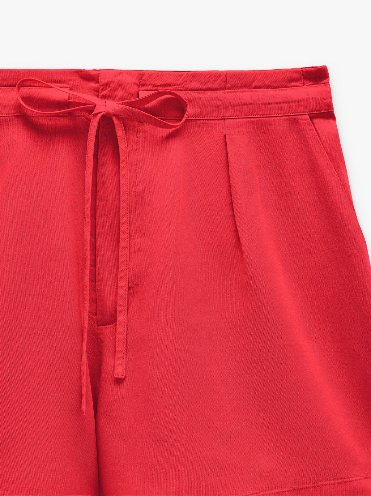 Fluid Shorts With Pockets 100% Lyocell