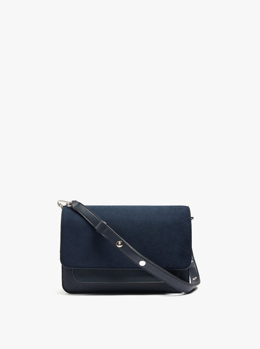 Crossbody Bag With Flap Soft Texture