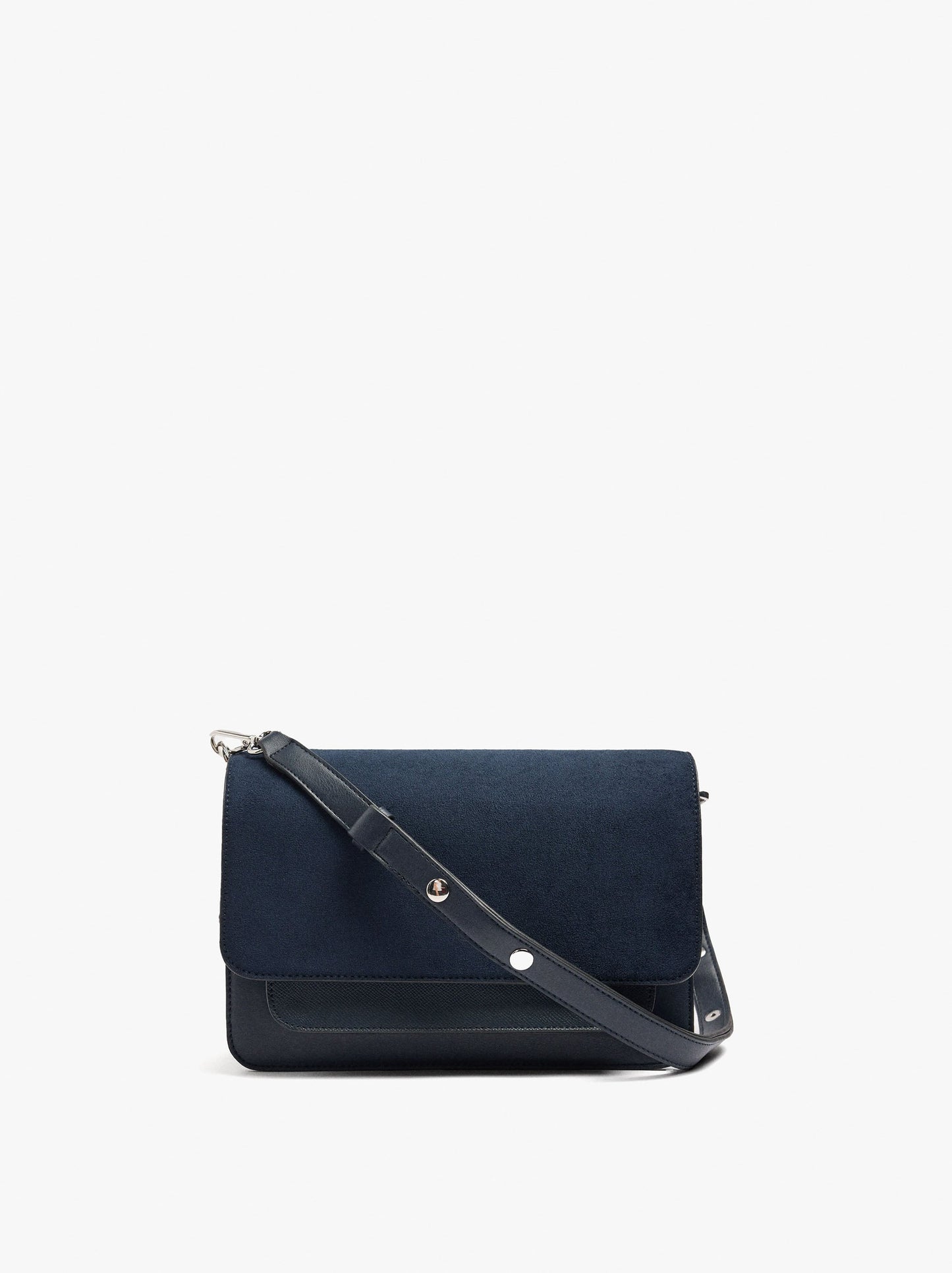 Crossbody Bag With Flap Soft Texture